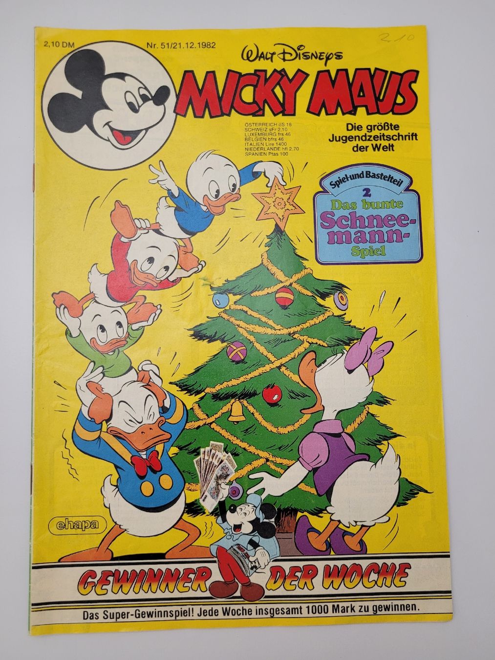Fumetti: Micky Maus Heft Nr. 51/1982 – Nuovo (secondo la descrizione) da Zumikon venduto da tho_9zm8