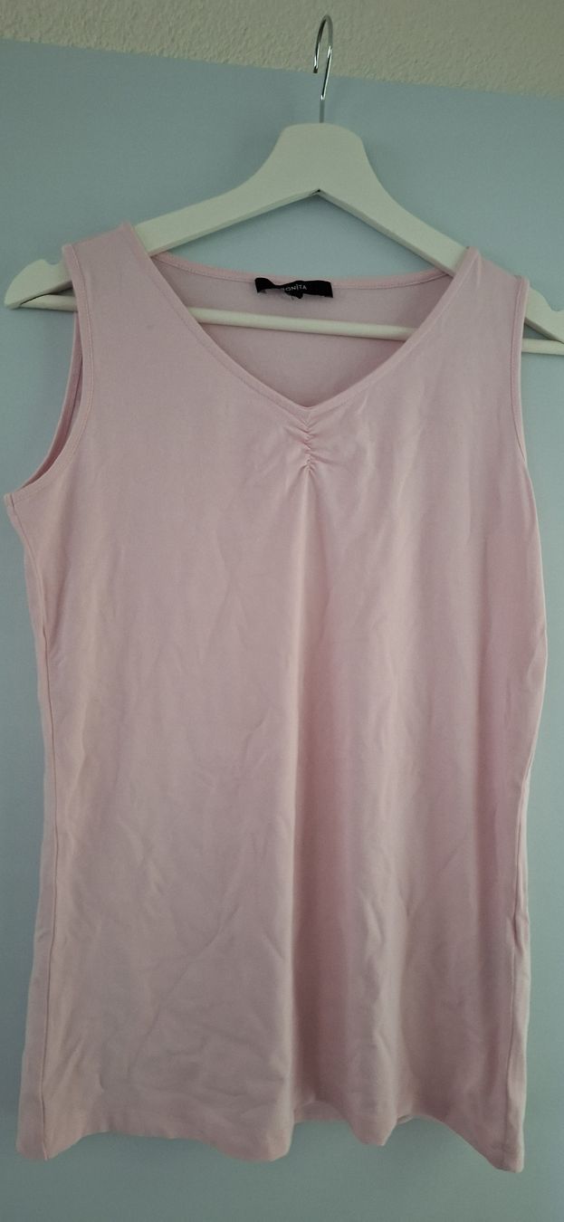 Bonita T-Shirts: Damen Träger-Shirt rosa gr. M – Gebraucht aus Schwyz von cla_8w6t