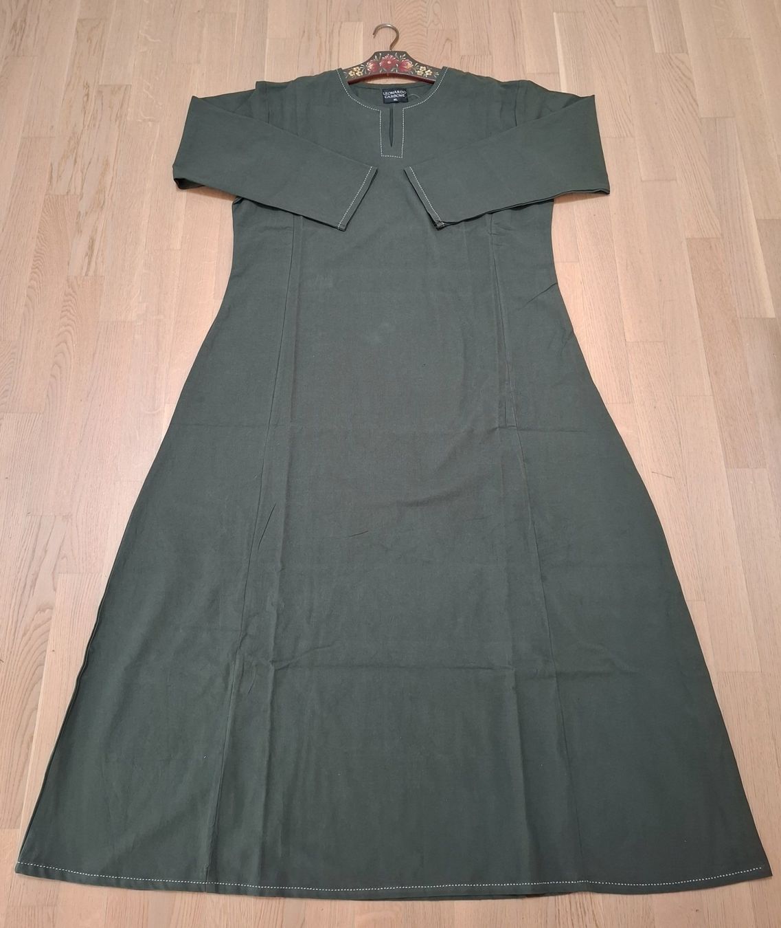 Kleider: Mittelalter/Wikingerkleid olivgrün XL – Neu und originalverpackt aus Teufenthal AG von Lady_In_Black_ 3