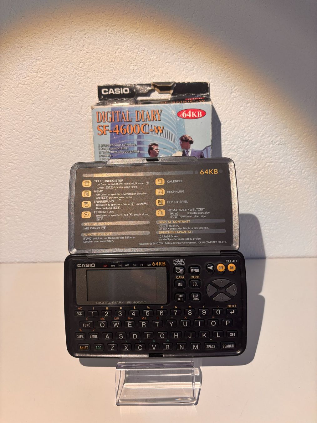 Casio Palmari: Casio Digital Diary SF-4600 64 KB – Usato da Binningen venduto da samorga21 2