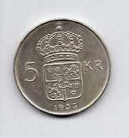 (415) Schweden, 5 Kronen, 1955, vz