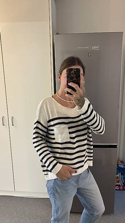Gestreift Pullover