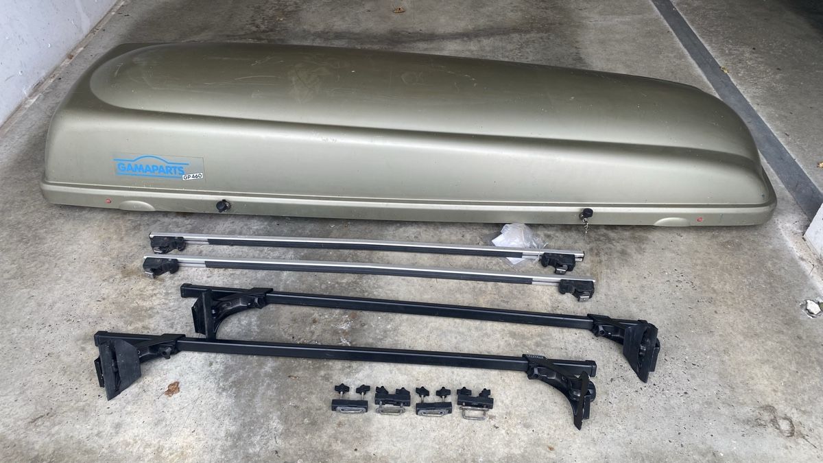 Dachbox Gamaparts GP460 mit Dachträger für Winter und Sommer (Gebraucht ...
