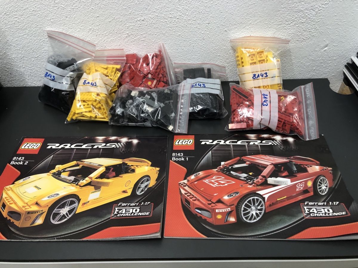 Lego Kit di costruzioni: Lego 8143 Ferrari – Usato da Petit Lancy venduto da manho79