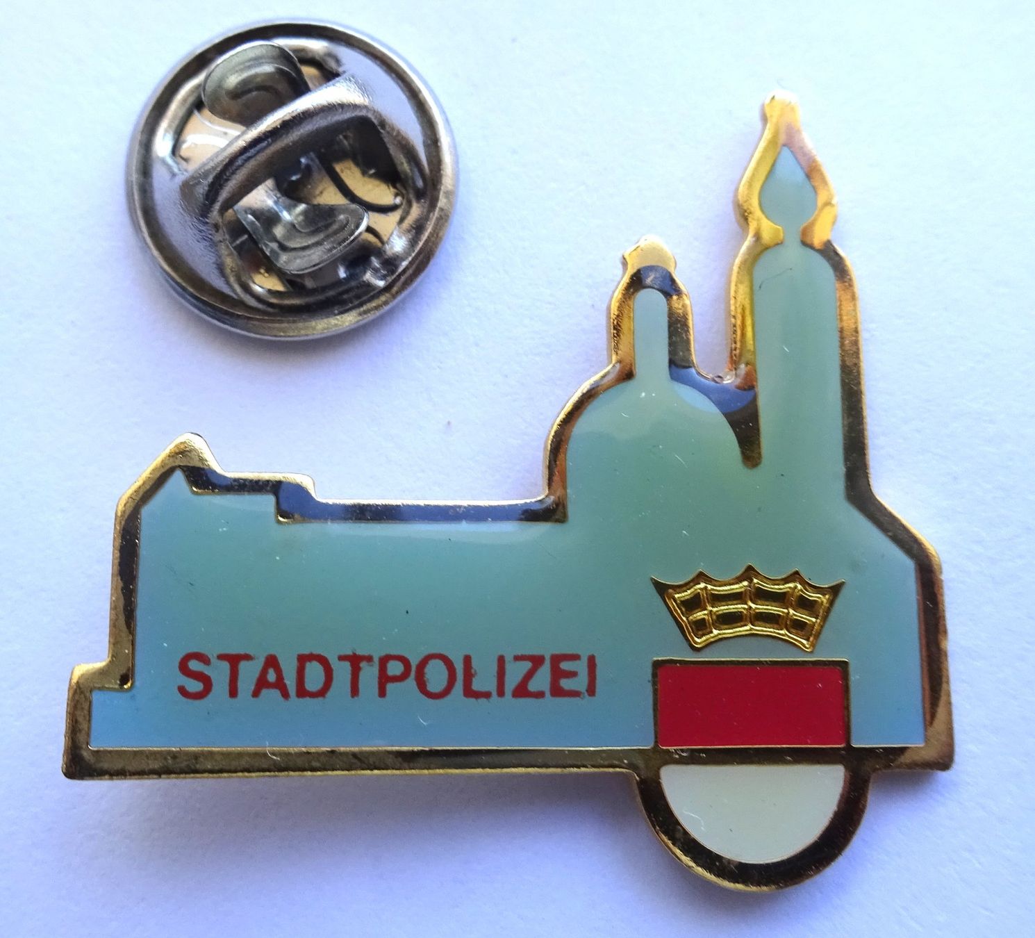 Plaketten & Abzeichen: Pin Stadt Polizei Solothurn – Gebraucht aus Utzenstorf von BUtter81