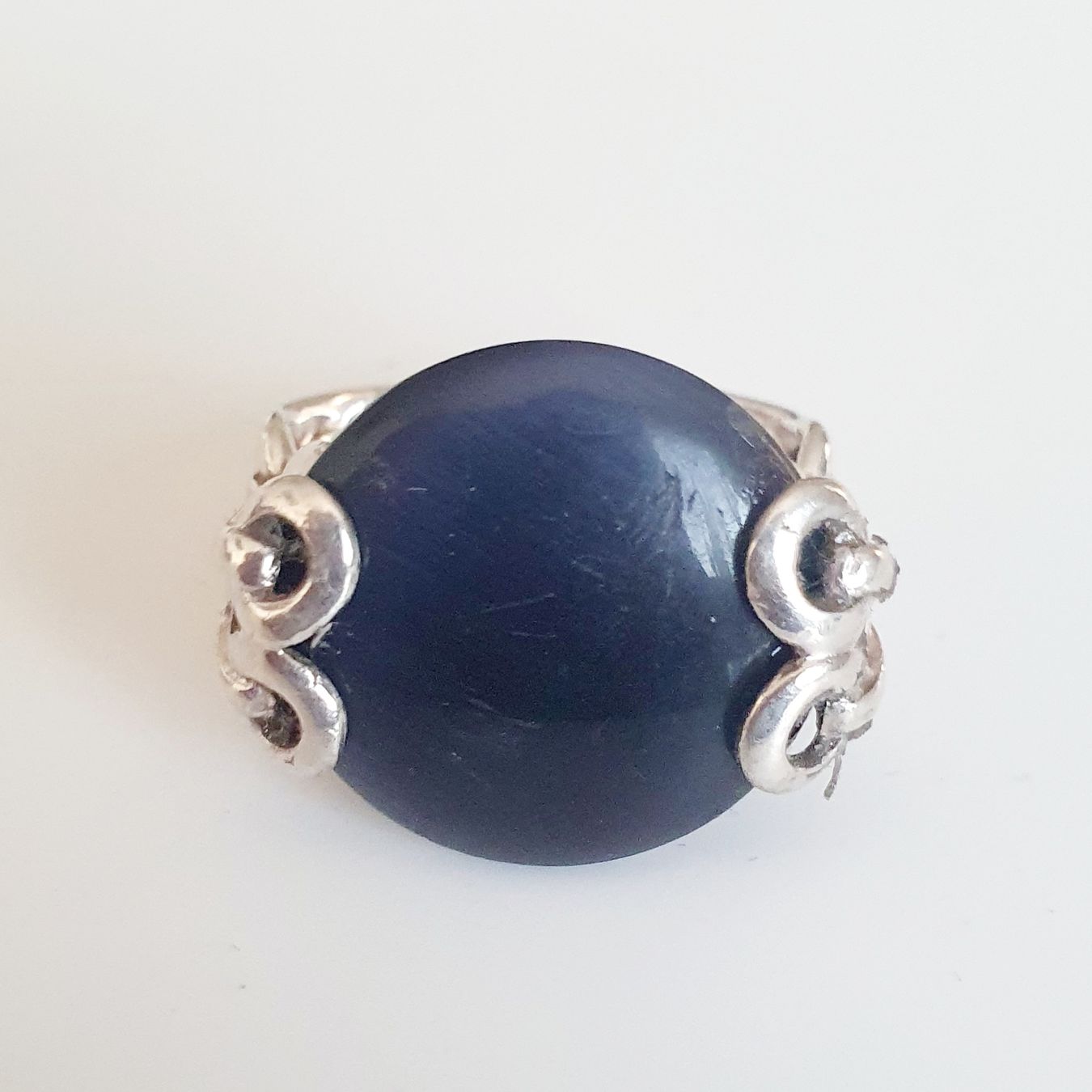 Anelli: Monet Vintage Ring, Silber 925, Schwarz, Grösse 19.6 mm – Usato da Kreuzlingen venduto da Wunderkiste123 6