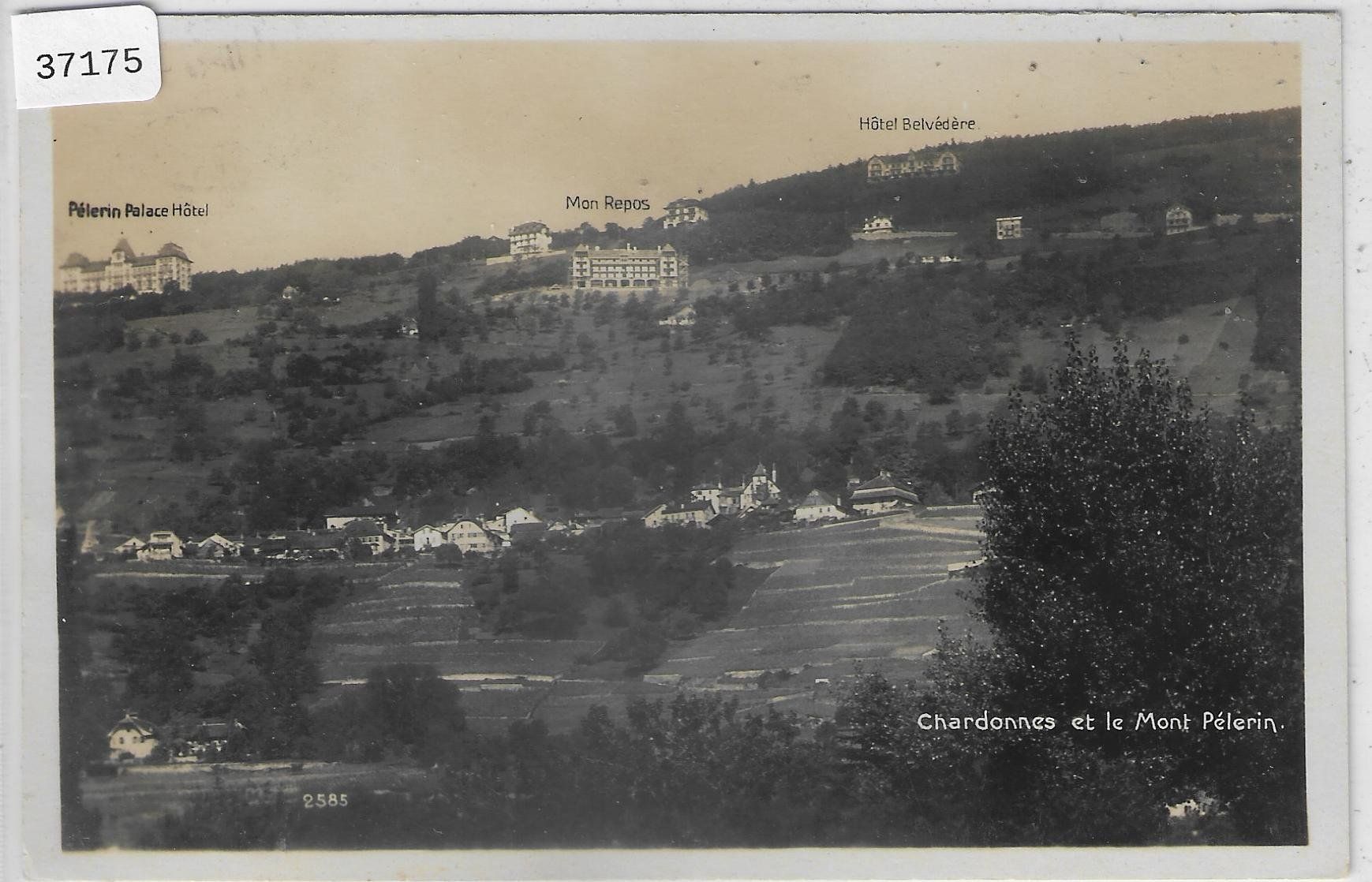 Cartoline postali: Chardonnes et le Mont Pelerin – Usato da Ettingen venduto da Kartenplanet