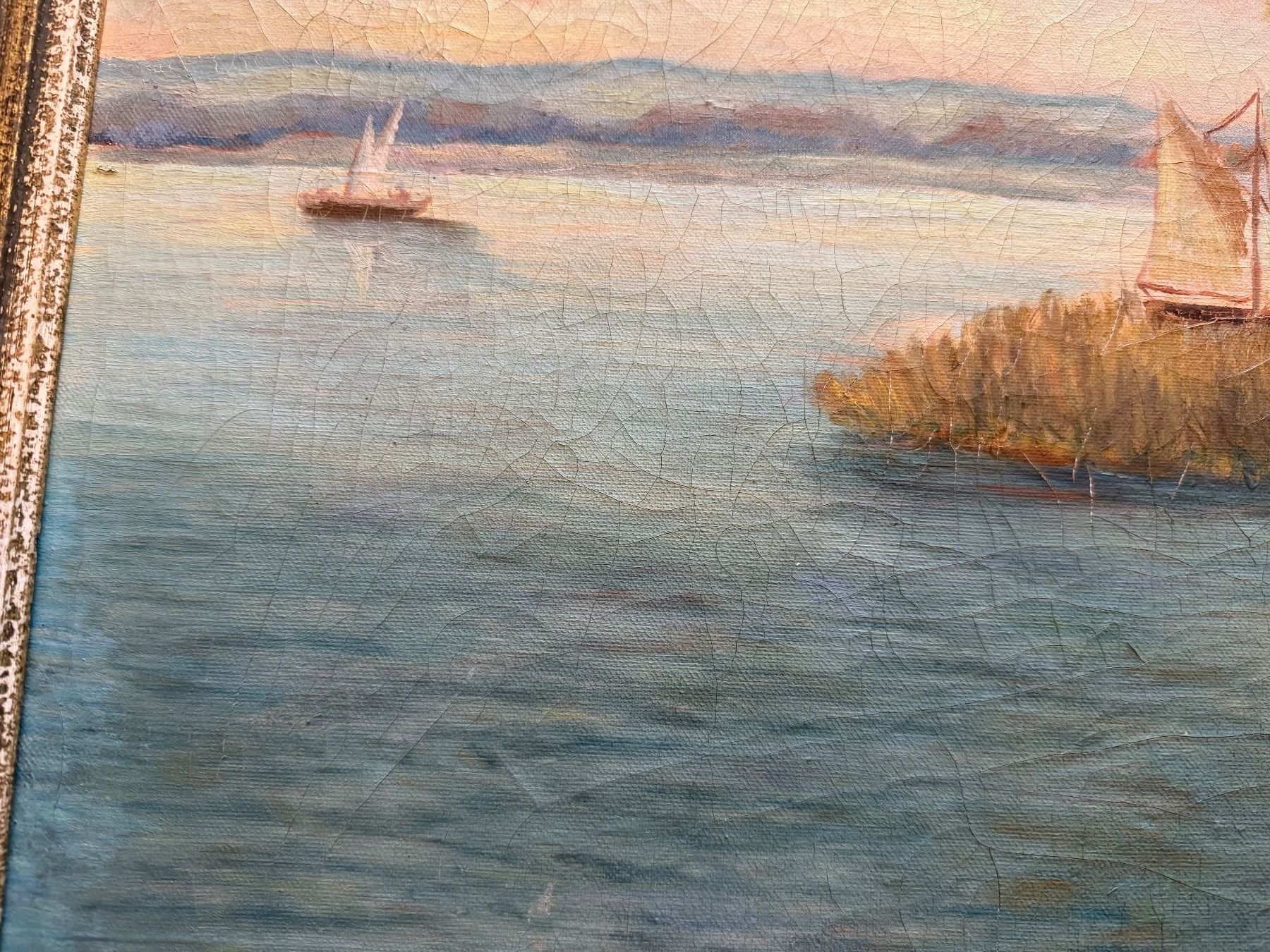 Tableaux: Gemälde auf Leinwand "A. Gsell 1936" – D'occasion à Ossingen par kimpossibel 6