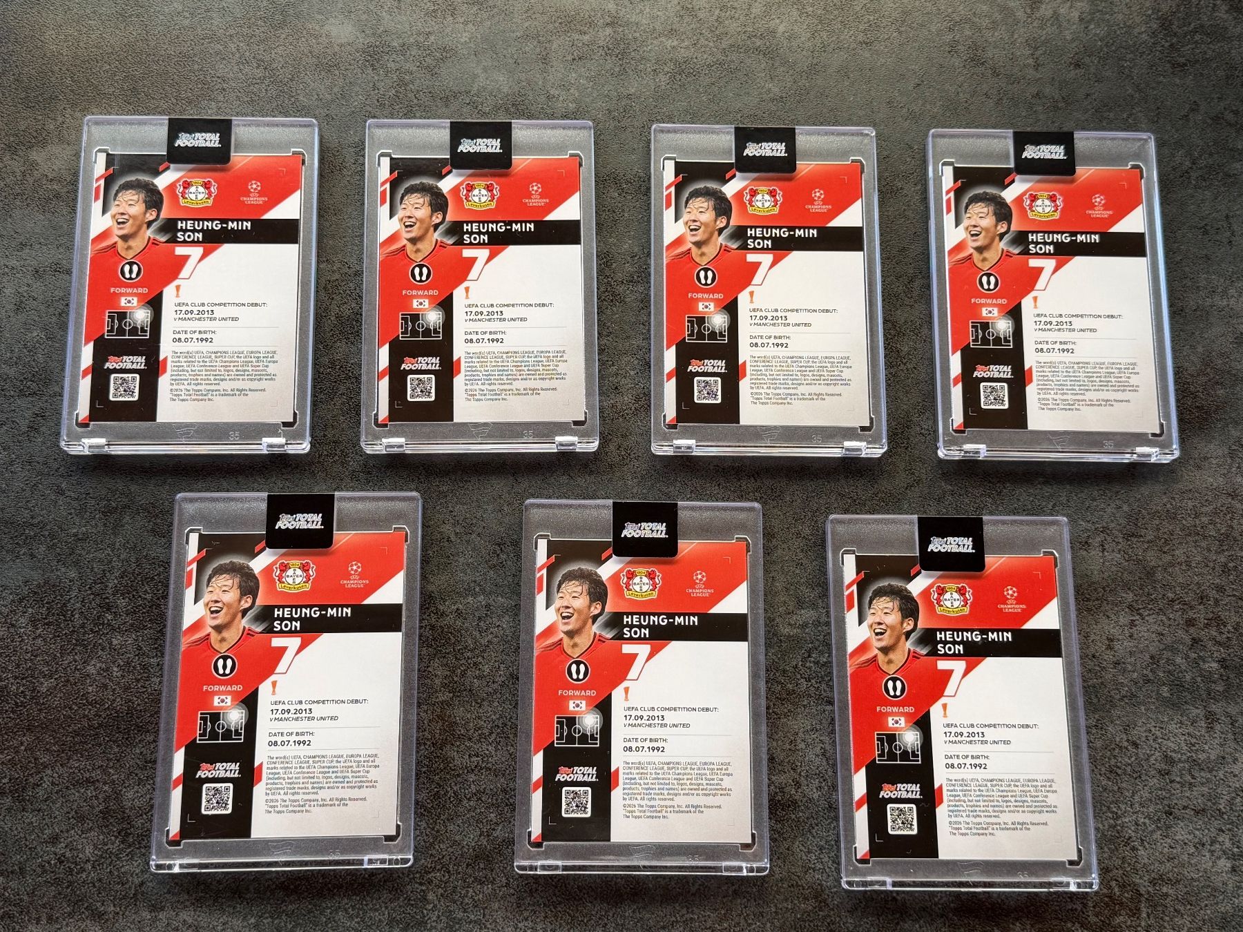 Topps Sammelbilder & Trading cards: Heung-Min Son Topps Rainbow inkl. 1/1 – Neu (gemäss Beschreibung) aus Kaiseraugst von 420n 8