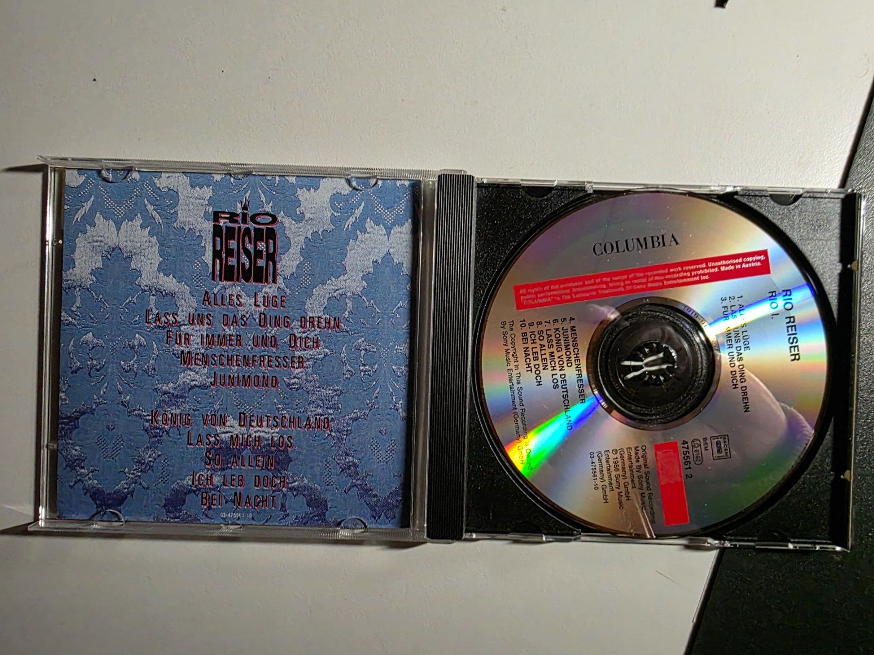 CD: CD - Rio Reiser - Rio I. - 1986 – Usato da Walterswil BE venduto da Lonitti 1
