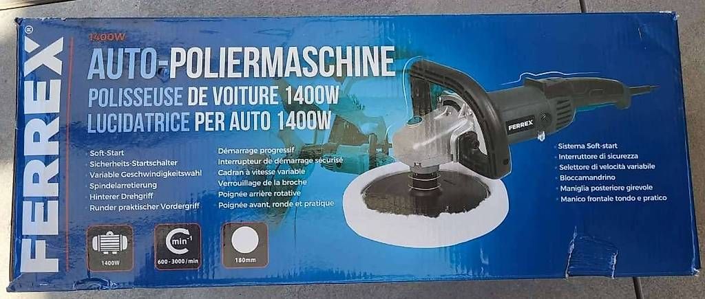 Schleifen & Polieren: Ferrex Autopoliermaschine – Gebraucht aus Langenthal von Hatesia 1