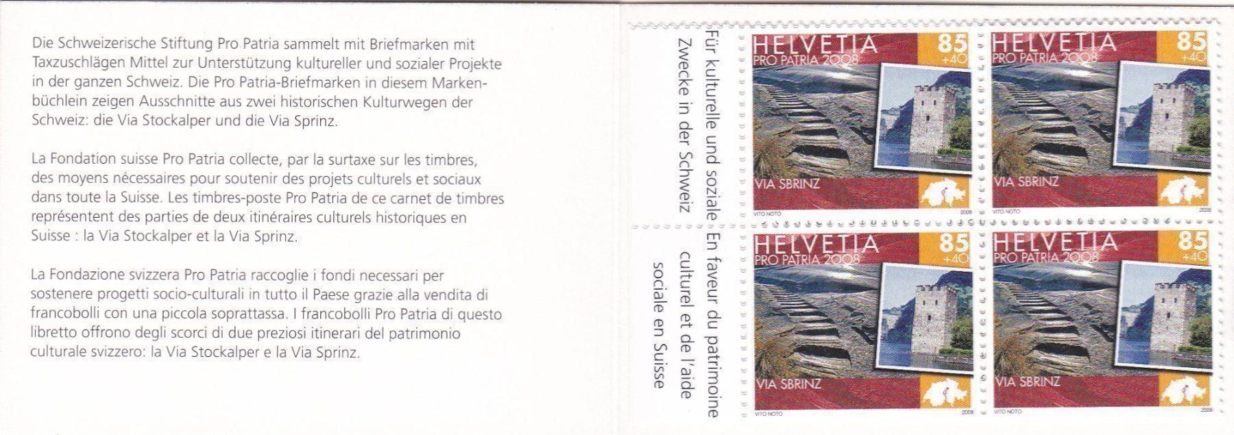 Tutti i francobolli: Postfrisch PP MH 2008 – Nuovo e nell'imballaggio originale da Schliern b. Köniz venduto da joni20 1