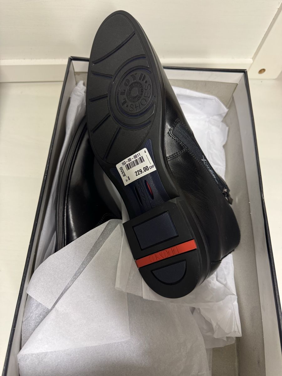 Lloyd Herrenschuhe: Boots Homme Lloyd, cuir noir, taille 42 – Neu und originalverpackt aus Brügg BE von Goob 8