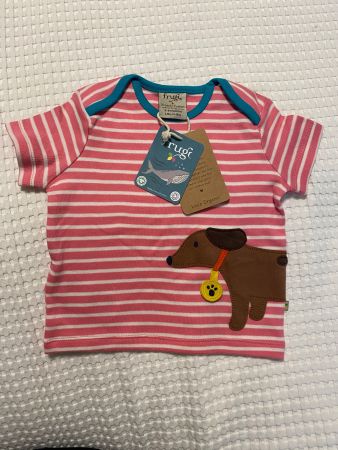 Frugi T-Shirt Oberteil Baby 62/68 👧✨neu