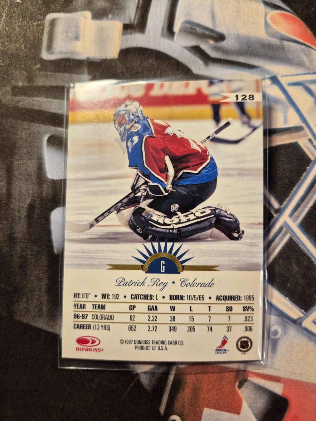NHL Sammelbilder & Trading cards: NHL Patrick Roy Colorado Avalanche – Gebraucht aus Treiten von Sauber73 1