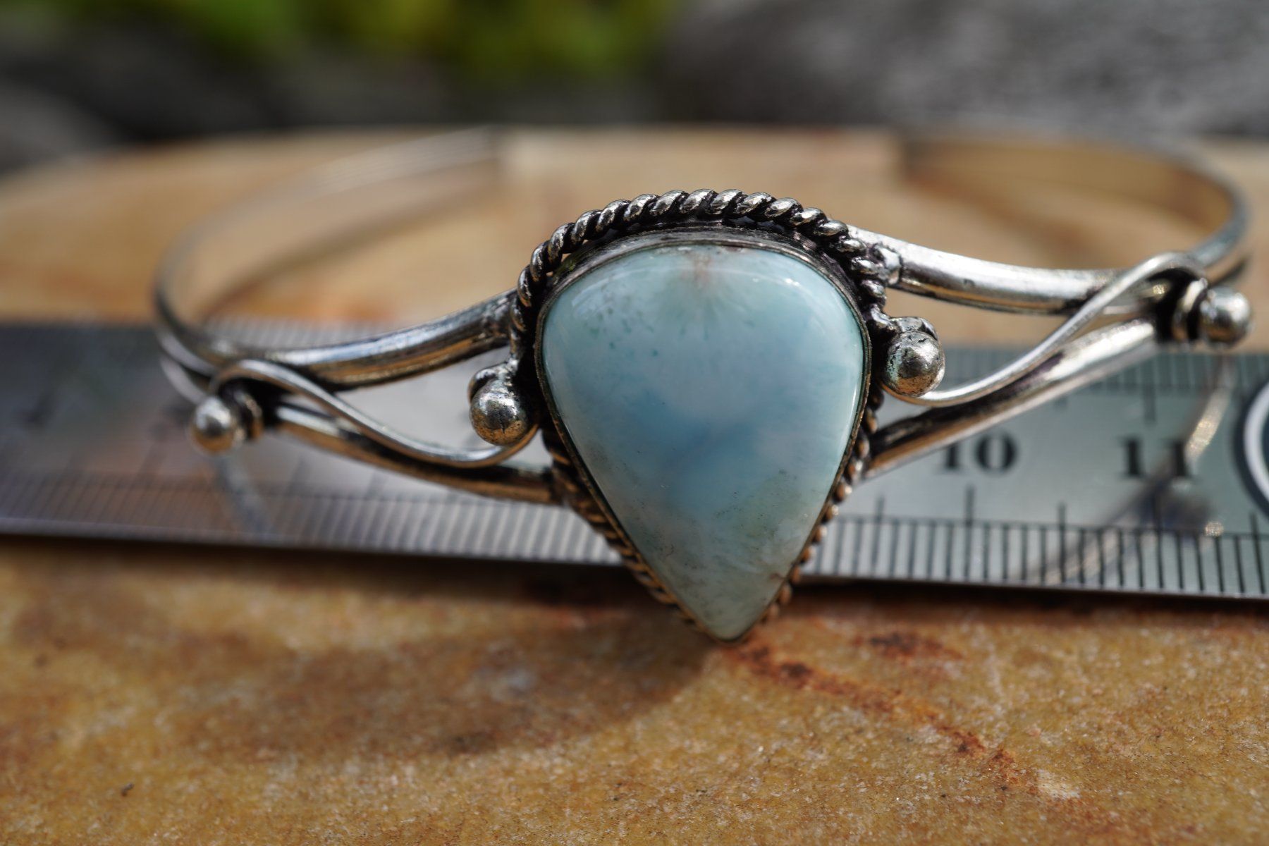 Minerali & Pietre curative: Larimar   Arm Spange     ab  1.-     Räumung – Nuovo e nell'imballaggio originale da Eschenbach SG venduto da topstone 3