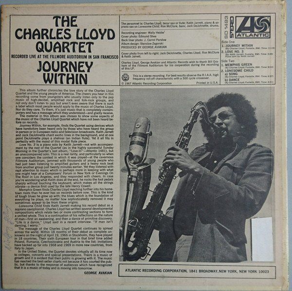 Schallplatten: Charles Lloyd Quartet Journey with US 67 – Gebraucht aus Thun von Pemoya 1