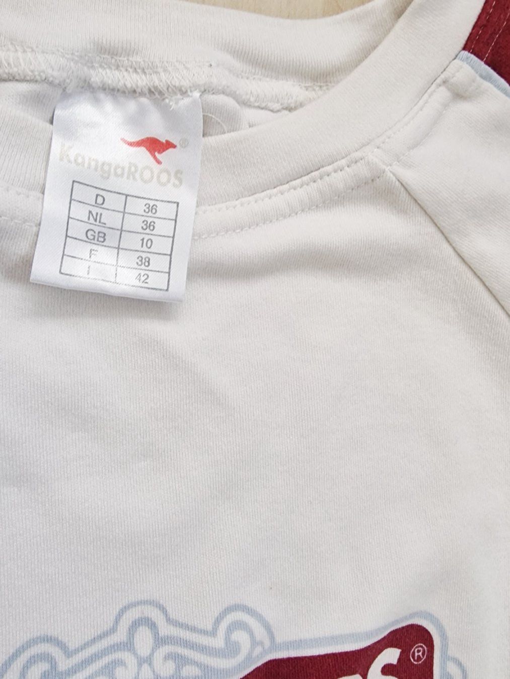 Pulls & Sweat-shirts: Damen Pullover KangaROOS Gr. S Weiss Bordeaux 100% Baumwolle – D'occasion à Hallau par CHACLA 2