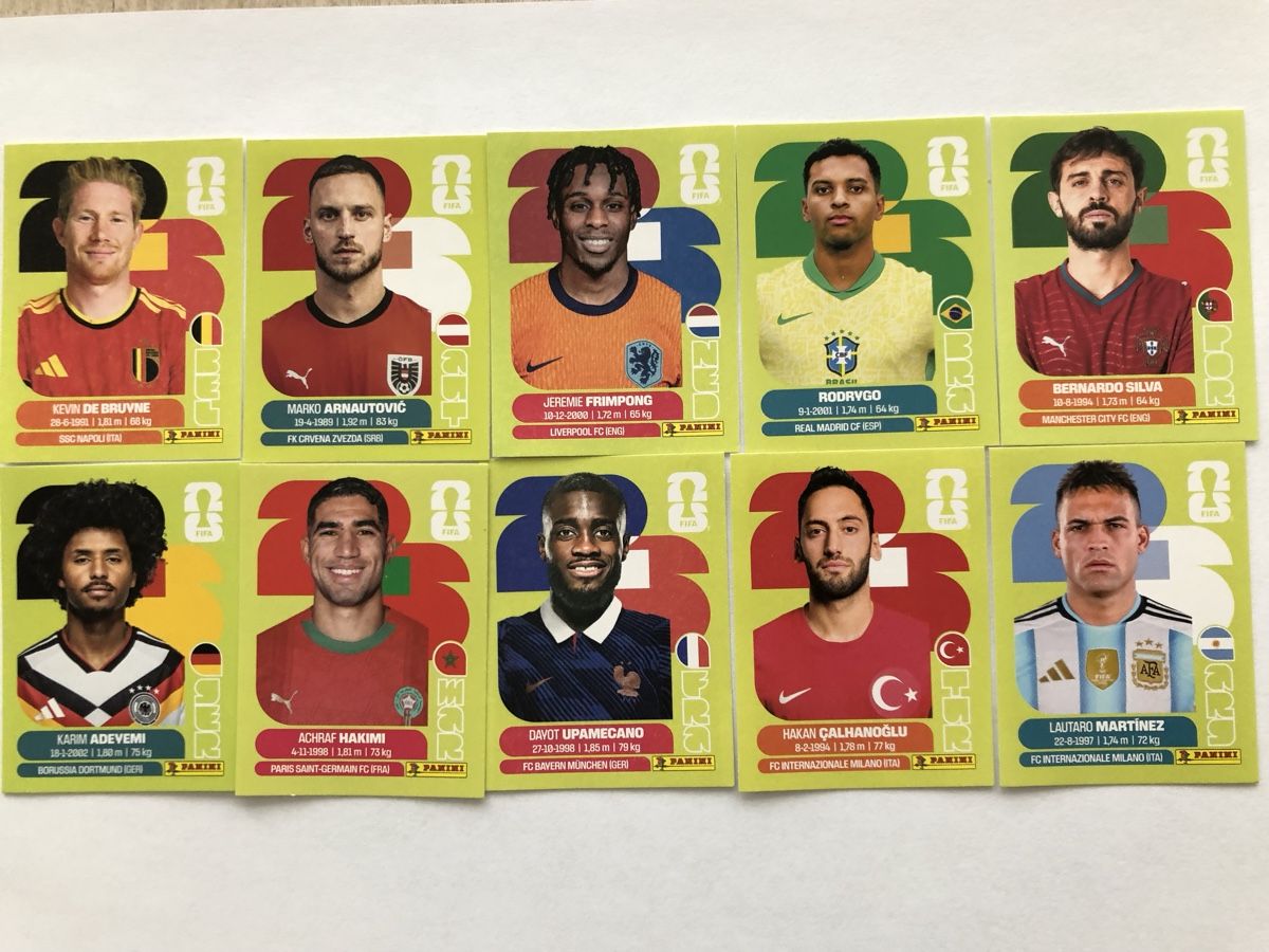 Panini Sammelbilder & Trading cards: WM 2026 Panini 10 Sticker – Neu (gemäss Beschreibung) aus Freienbach von Meirikas