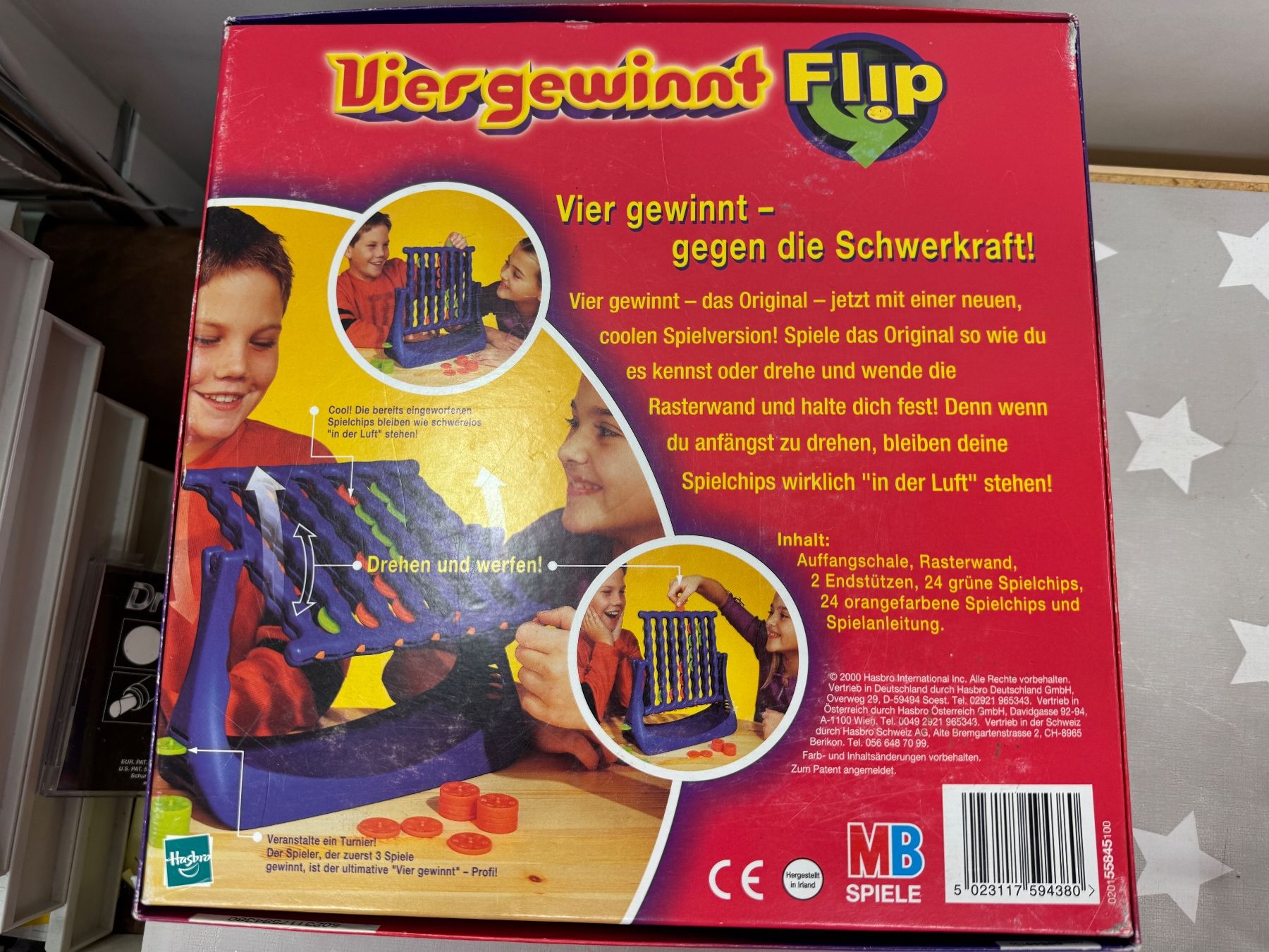 Spiele: Vier gewinnt Flip von MB – Gebraucht aus Rafz von Powacaddy 2