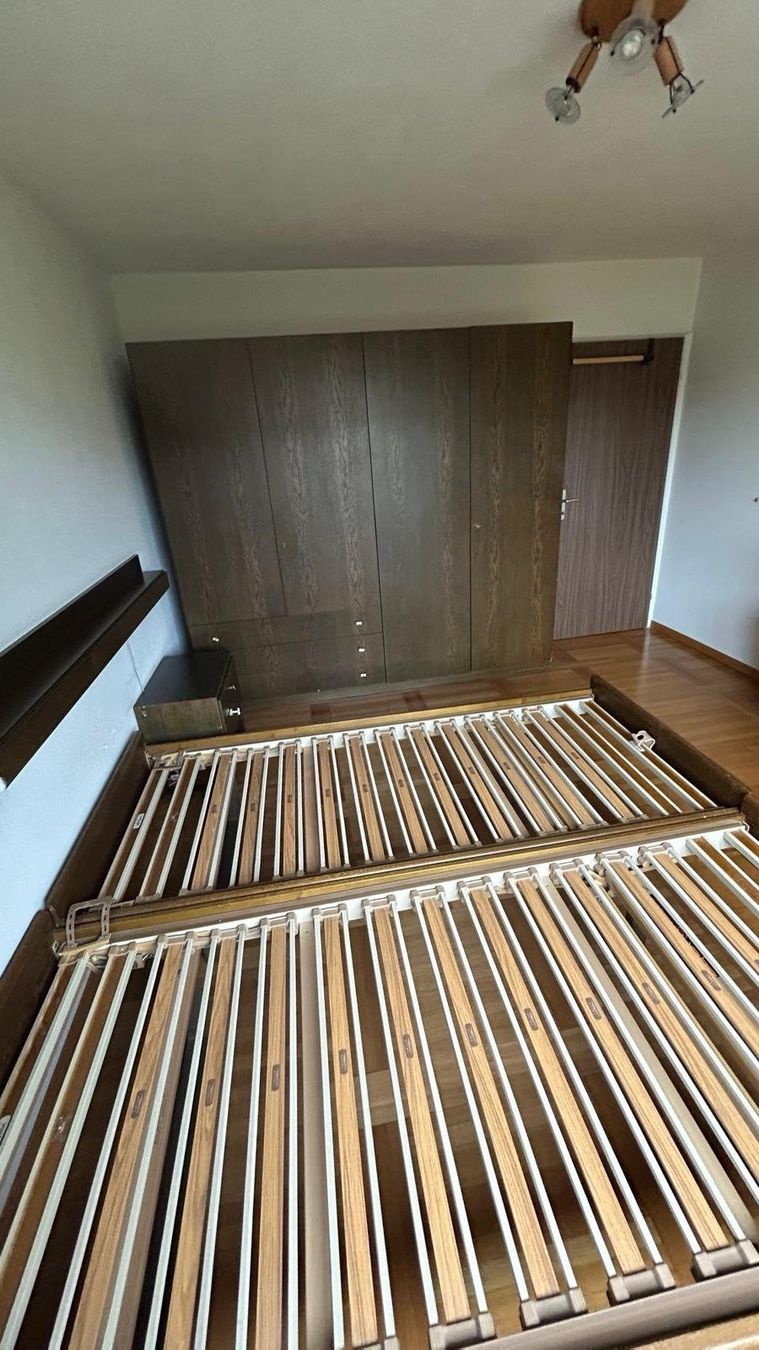 Letti: Doppelbett Holz mit Lattenrost – Usato da Lenzburg venduto da fumike 2