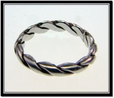 Freundschaftsfingerring 800 Silber