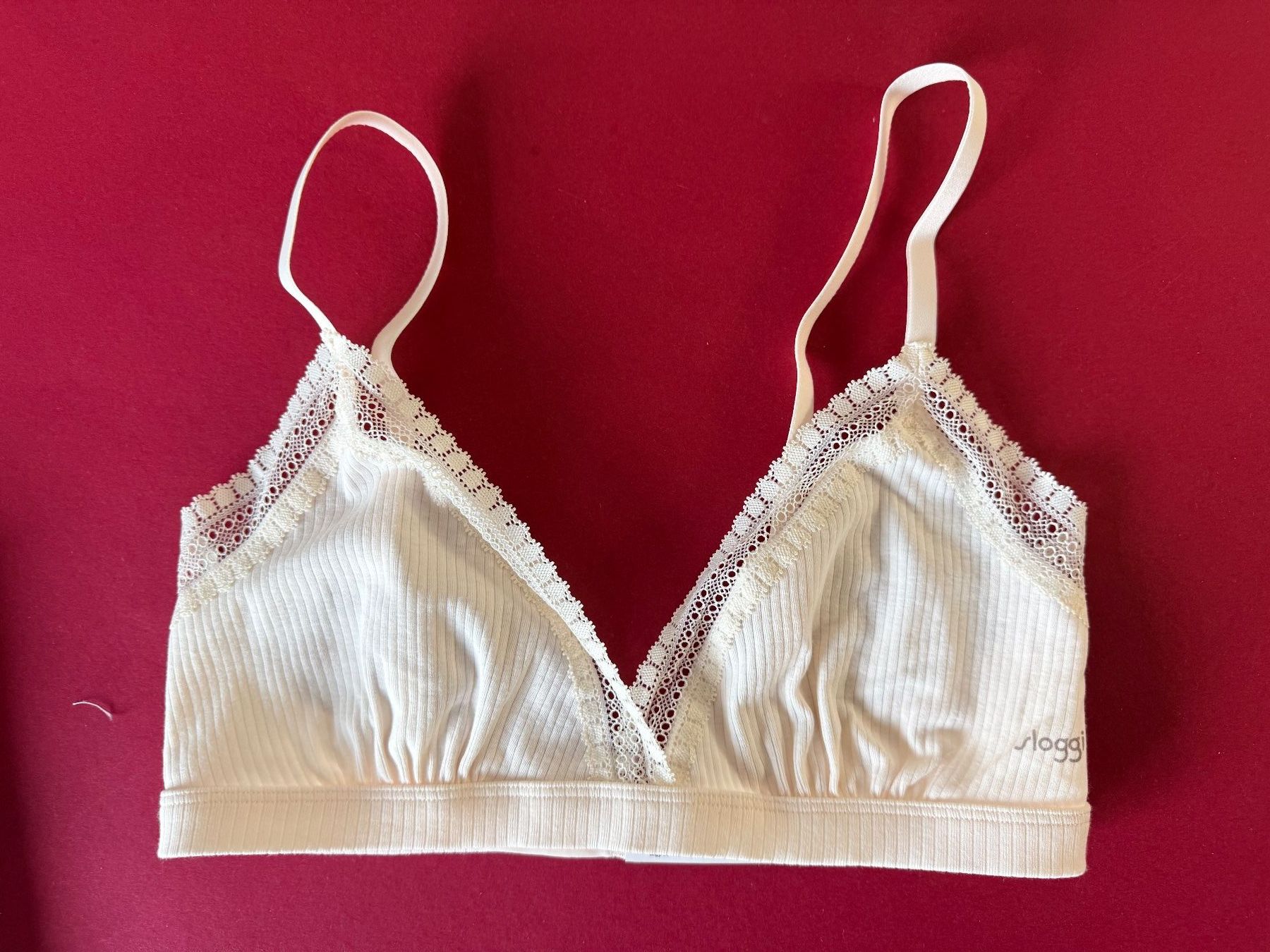 Sloggi Altra biancheria intima: SLOGGI, Bralette GO RIBBED, Grösse M, Farbe Hellbraun – Nuovo e nell'imballaggio originale da Rudolfstetten venduto da gst_g7xl 3