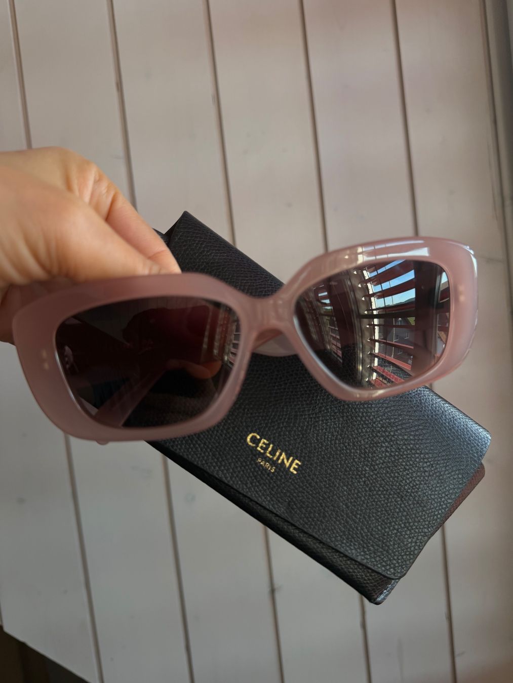 Celine Brillen & Gläser: Celine Triomphe Sonnenbrille – Gebraucht aus Birmensdorf ZH von elibela