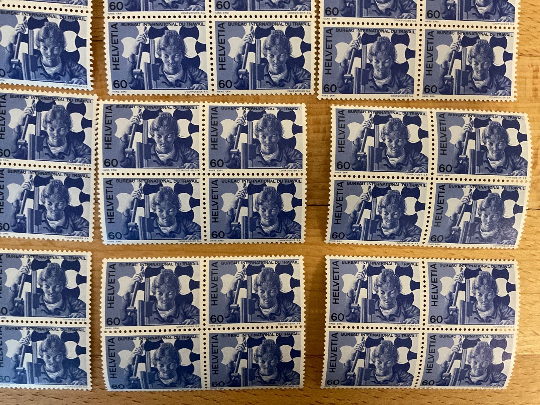Tutti i francobolli: 60Fr Ämter Frankaturware ungestempelt postfrisch Sammlung – Nuovo (secondo la descrizione) da Wil SG venduto da Chefsugus 4
