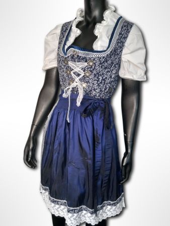 MARJO Dirndl mit Bluse und Schürze Gr. 42/44