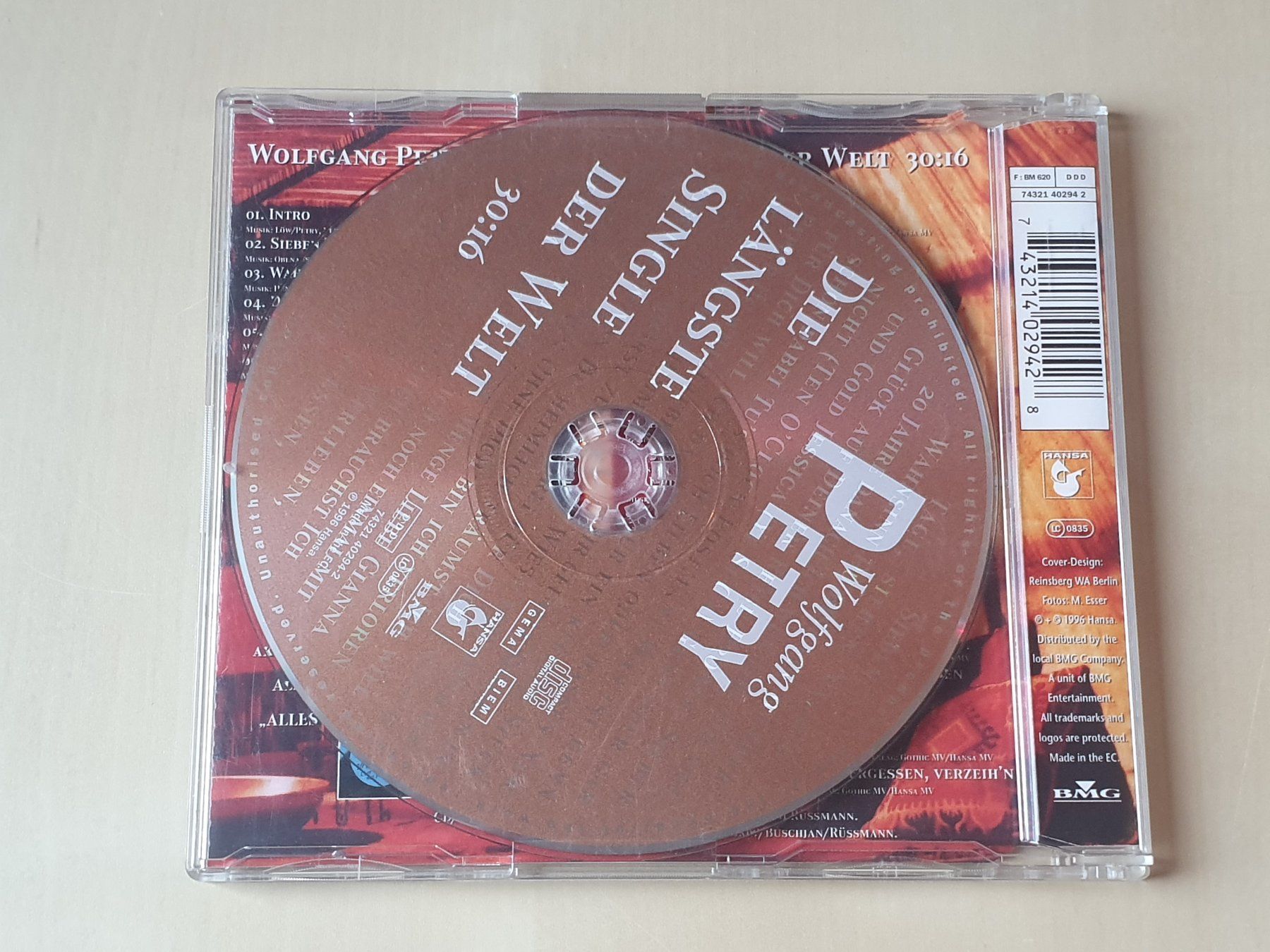 CDs: Wolfgang Petry Die längste Single der Welt – Gebraucht aus Stansstad von collectorsshop 1