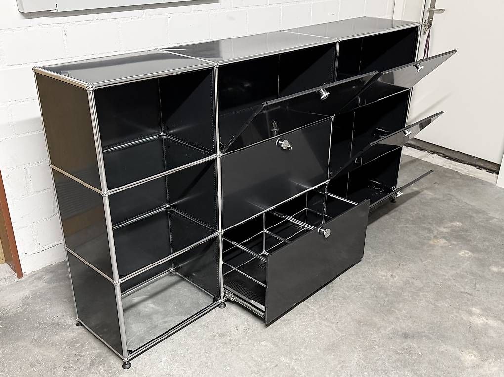 USM Scaffali: USM Haller Sideboard Schwarz in Top Preis – Usato da Dietikon venduto da Kumar_Occasionen 5