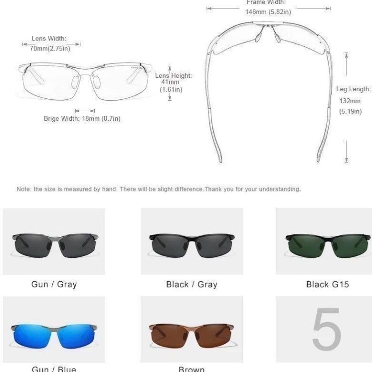 Occhiali & Lenti: Herren Sonnenbrille Kingseven Black – Nuovo e nell'imballaggio originale da Suhr venduto da sjay.Cv 9