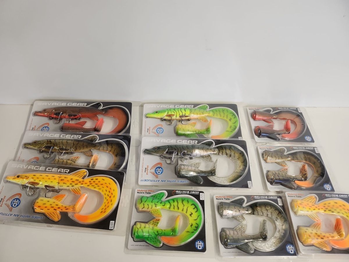 Savage Gear Esche: Savage Gear 3D Hybrid Pike Set – Nuovo e nell'imballaggio originale da Oberurnen venduto da jasmin2fel