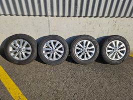 VW Alufelgen mit Reifen / 205 65/R16C sehr guter Zustand