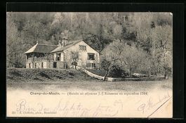 Champ-du-Moulin, Maison oû séjourna J.