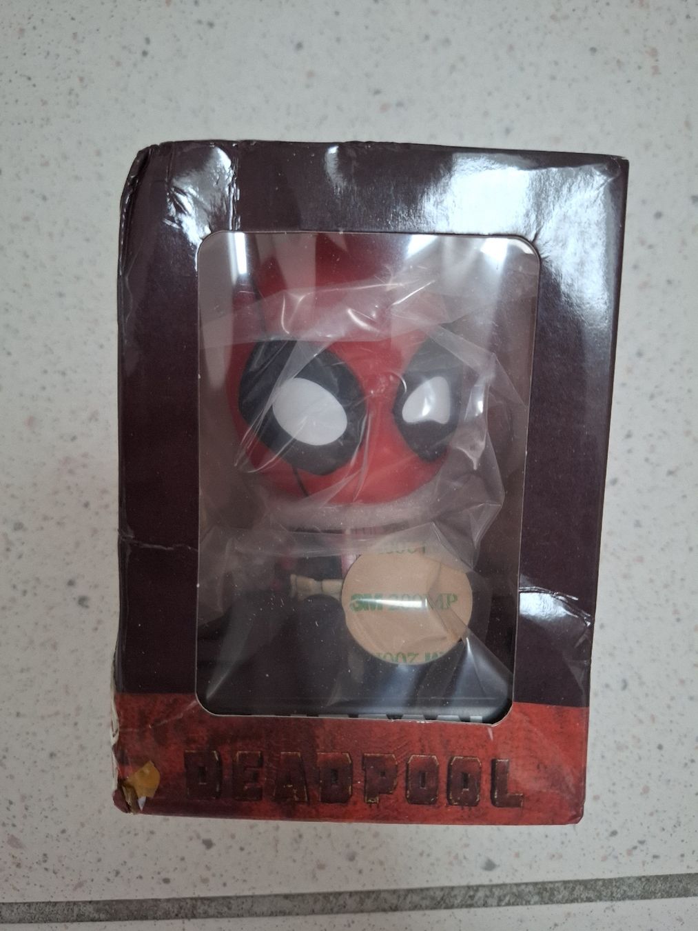 Marvel Figuren: Deadpool Bobble-Head Figur in OVP – Neu und originalverpackt aus Jonen von h-blxgirl79