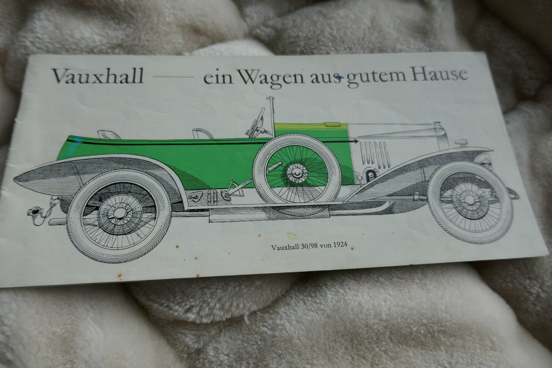 Vauxhall Documenti: Vauxhall  Prospekt – Usato da Madiswil venduto da ML911