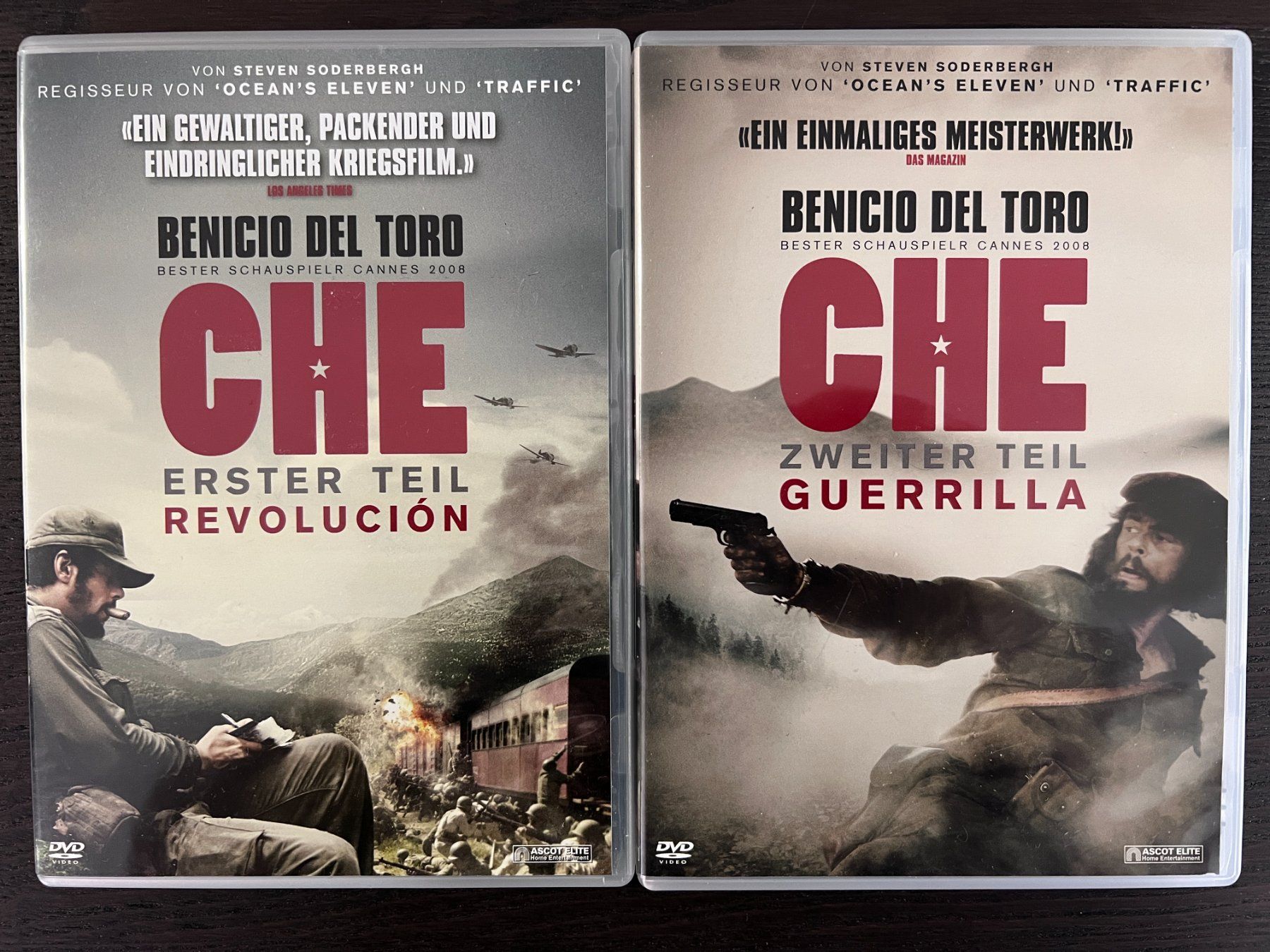 Tutti i DVDs: Che - Teil 1 & 2 – Usato da Zürich venduto da FilmFreunde 2