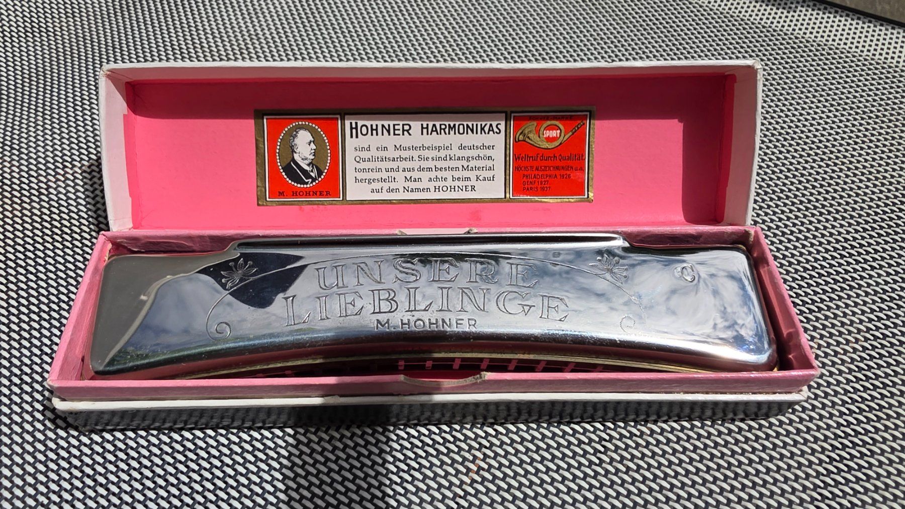 Hohner Strumenti musicali: Alte Mundharmonika – Usato da dornach venduto da hundeliebe01
