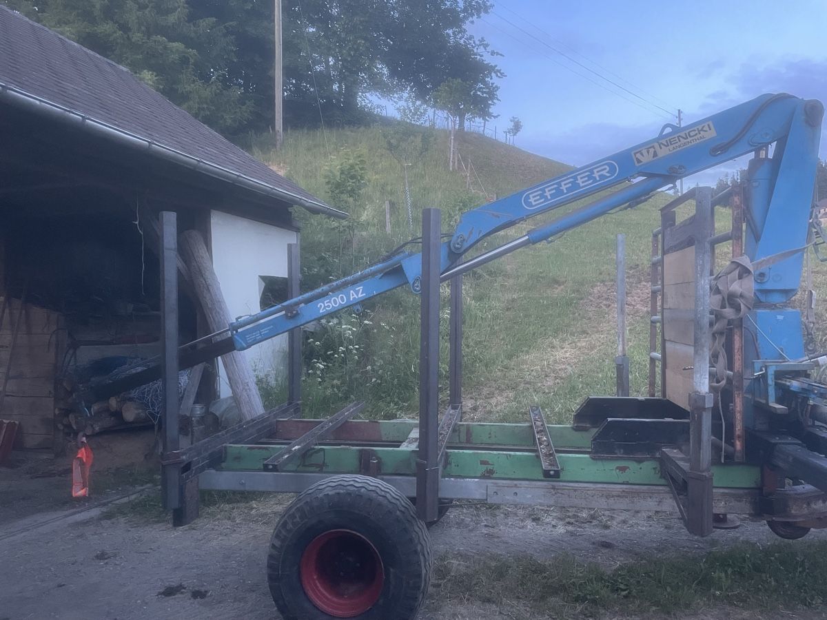 Rimorchi: Forstkranaufbau, für forst Anhänger, oder transporter – Usato da Heimisbach venduto da RB3453 6