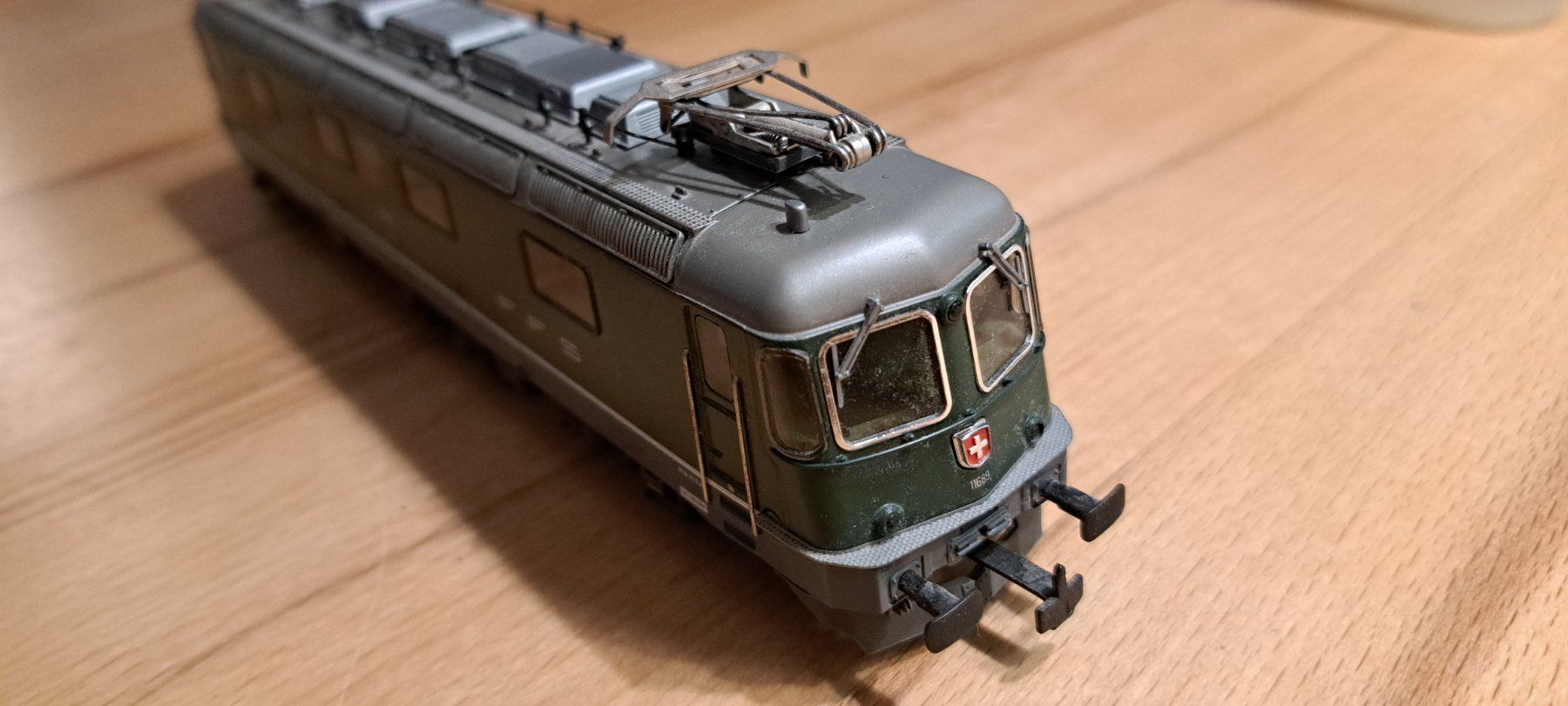 Hag Modellini di ferrovie: Hag SBB Re6/6    Gleichstrom – Difettoso da Urdorf venduto da Canyamel1 5