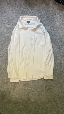Cream flannel m