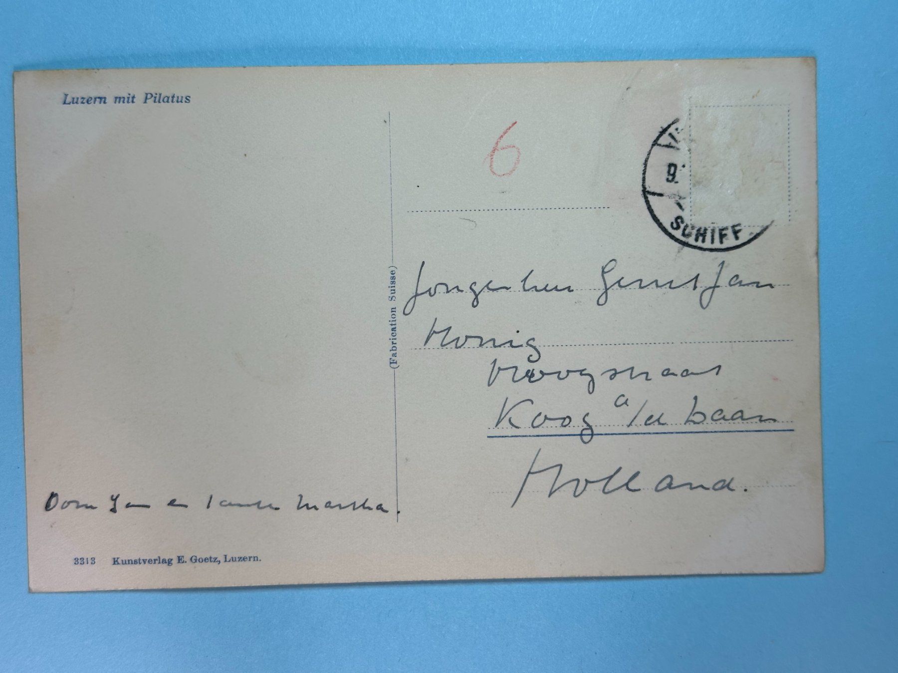 Cartes postales: Luzern mit Pilatus – D'occasion à Steg VS par danwer74 1