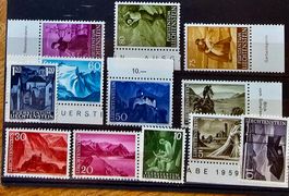 FL - postfrische Marken **