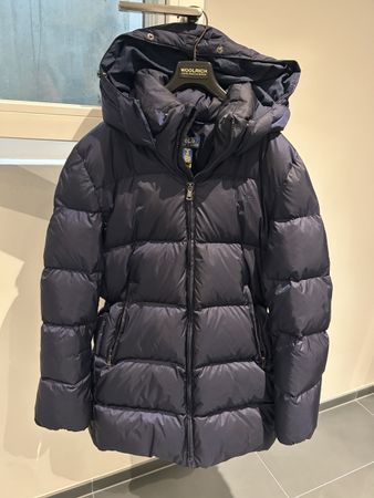 Polo Ralph Lauren doudoune marine XL/capuche et fourrure