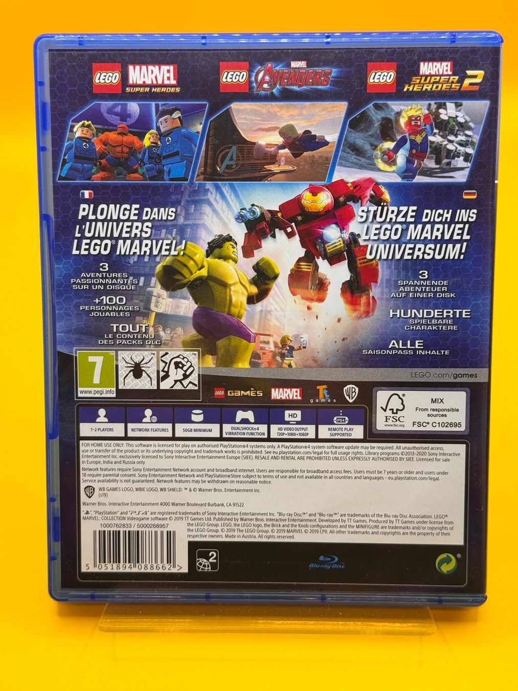 Sony Jeux: Lego Marvel Collection PS4 – D'occasion à Oberwil b. Zug par silver2024 1