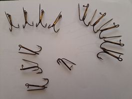 13 hameçons double imperdables assortis/Doppel Nadel Haken