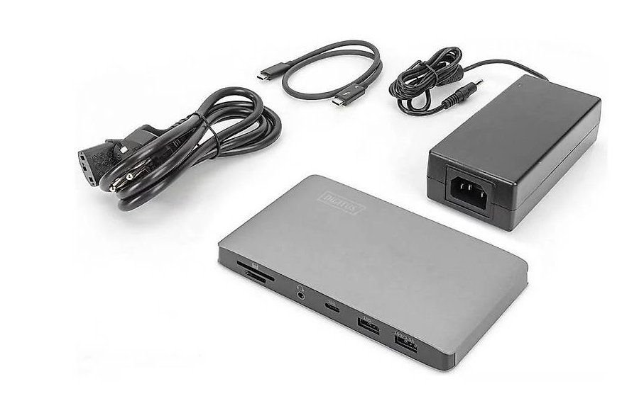 Hub & Switch: Digitus Thunderbolt 3 Dockingstation 8K, USB Type-C – Nuovo e nell'imballaggio originale da Böttstein venduto da R.Y.A.N. 1