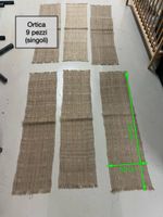 9 Runner in fibra di ORTICA